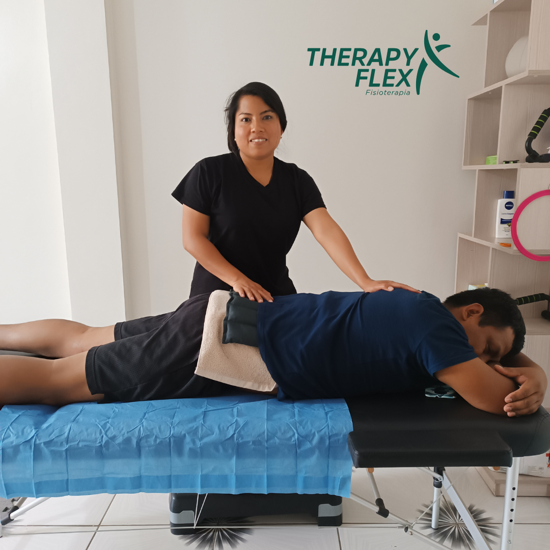 Terapia física para dolor lumbar en Therapy Flex, Urb. El Álamo, Comas